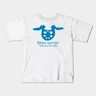 Bébé Sorcier - Vallée des Merveilles - bleu Kids T-Shirt